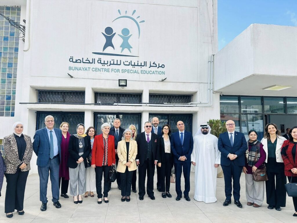 Her Royal Highness Princess Sarvath El Hassan continues to oversee the development process at the Al-Bunyat Center.